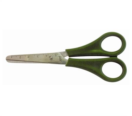 STERLING KINDY SCISSORS GREEN BULK LEFT HANDED